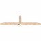 Ekena Millwork Eugene Smooth Timber Gable Bracket, Douglas Fir, 108"W x 31 1/2"H x 5 1/2"D x 5 1/2"F, 7/12 Pitch GBW108X31X0606EUG00SDF - alternate 2